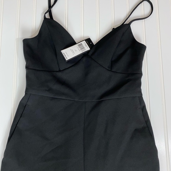 BCBGMaxazria Cut Out Back Jumpsuit M NWT - Picture 7 of 15